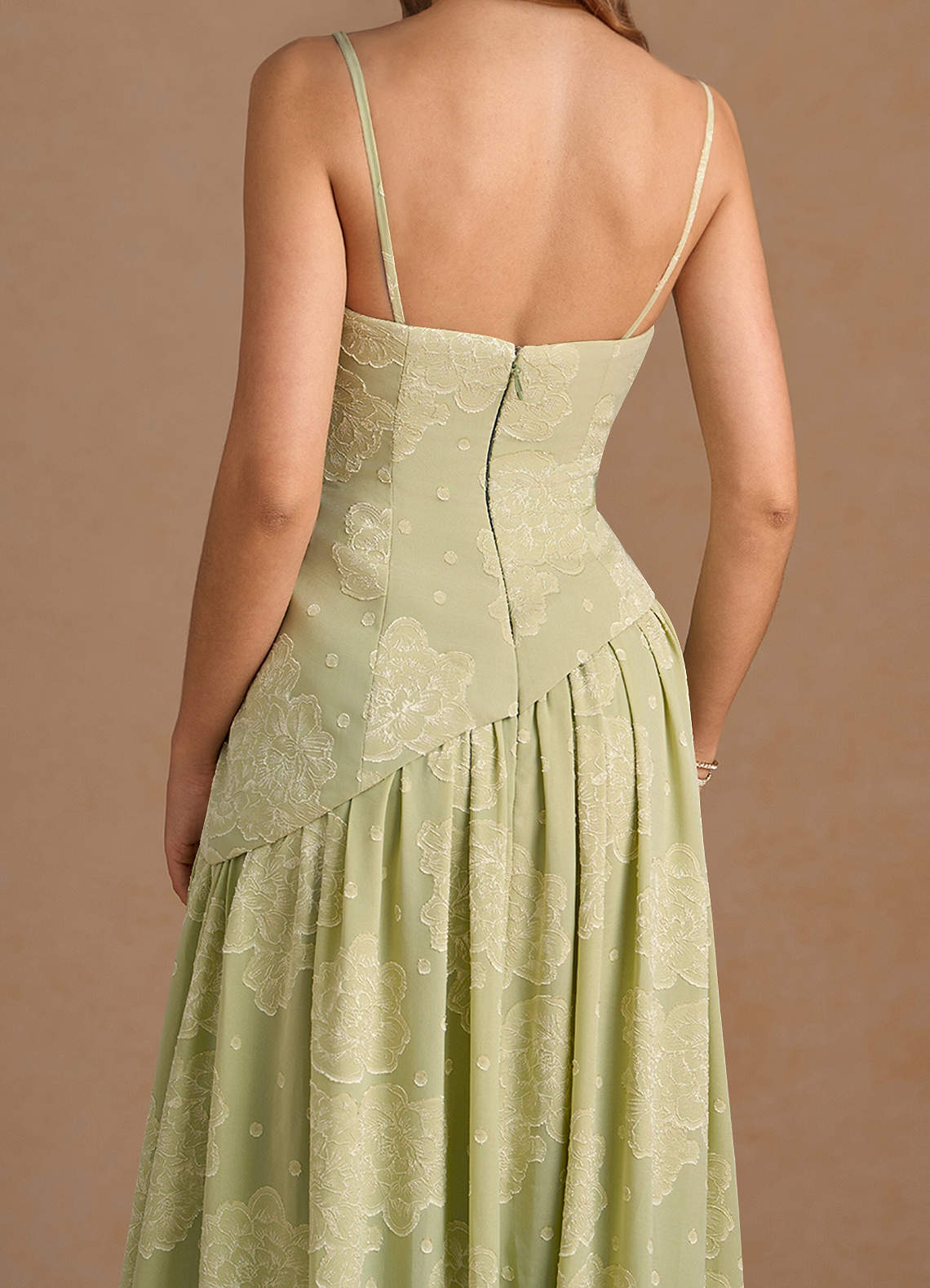 vestido Maxi Celadon Marcella image3