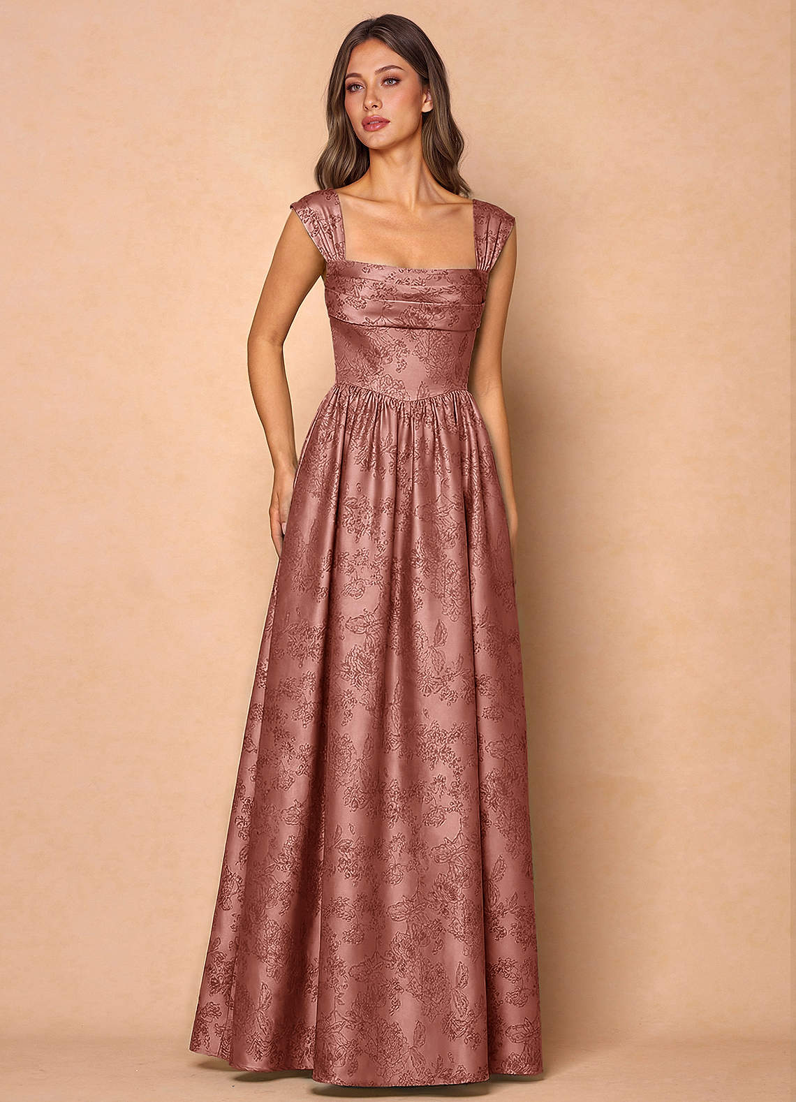 classic rose maxi dress Runa Vintage Rose Maxi Dress