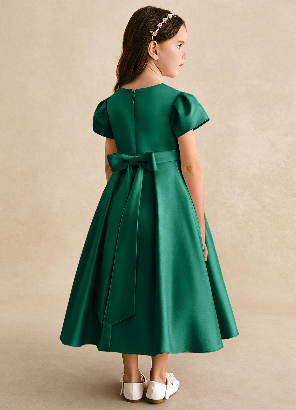 open lace back dress Princess V Neck Ruffle Green Lace Short Prom Dresses, Green Lace Homec   jbydress
