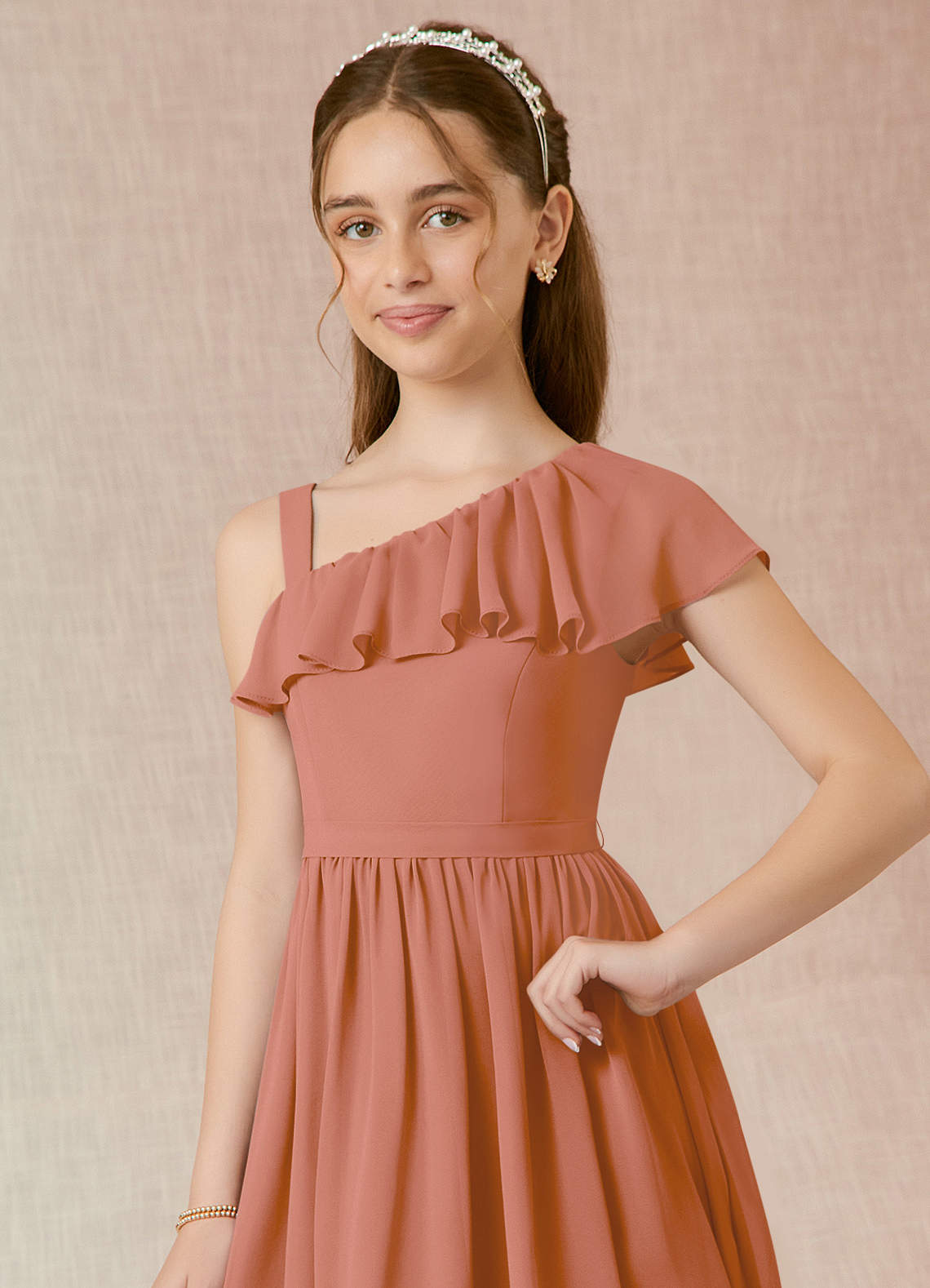 Mai Tai Azazie Mango JBD Junior Bridesmaid Dresses | Azazie