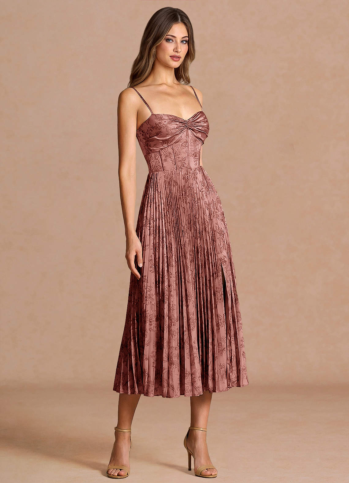 Vesper Vintage Rose Midi Dress image4