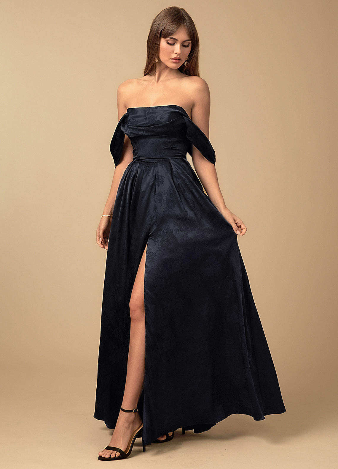 Cristell Black Maxi Dress | Azazie Cristell Black Maxi Dress | Azazie