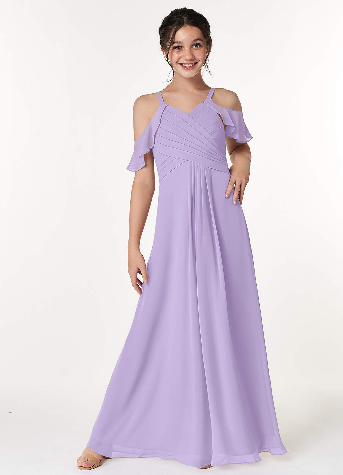 Lilas Azazie Dakota Junior Robes de demoiselle d'honneur junior