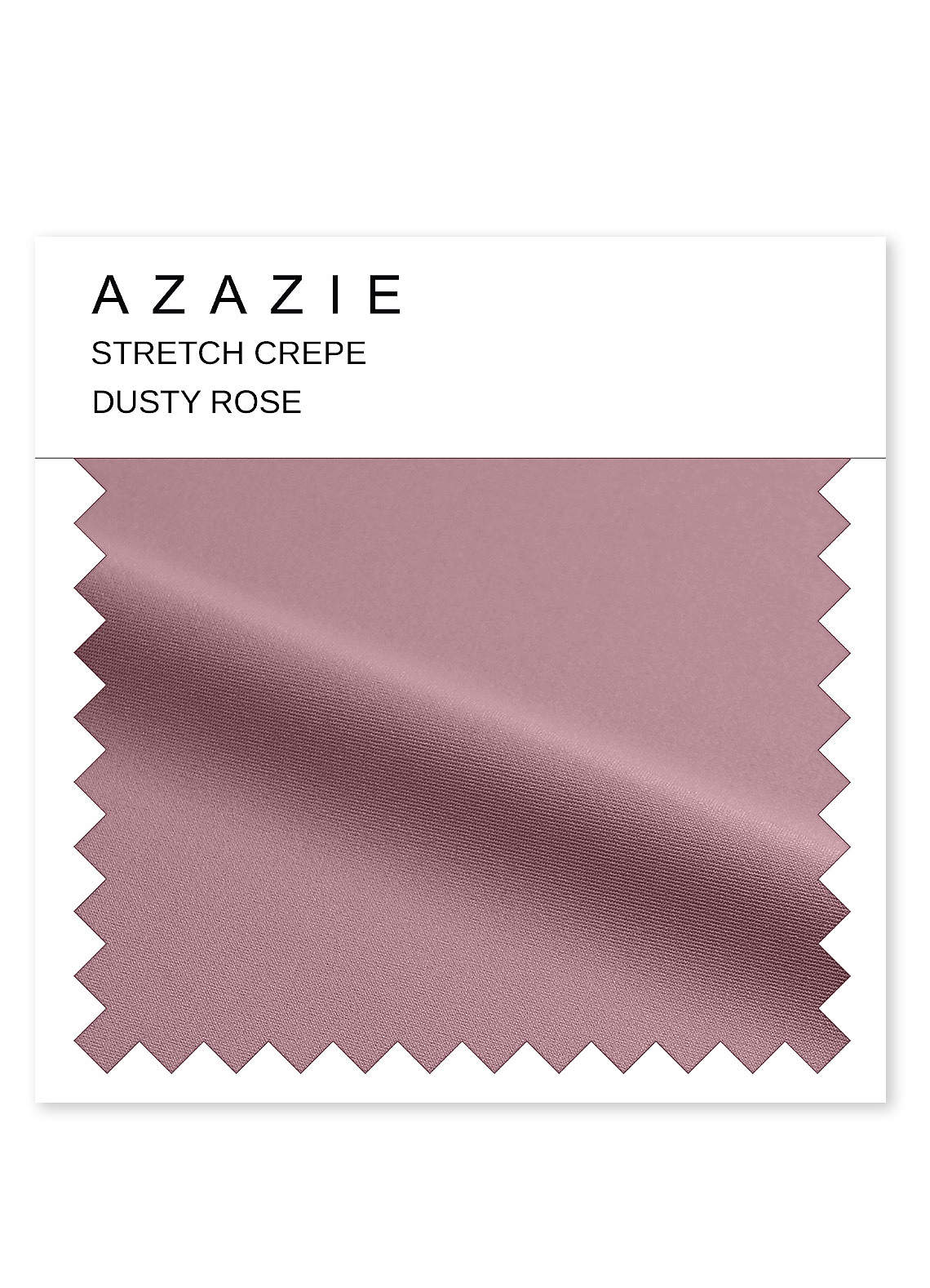 front Azazie Stretch Crepe Swatch