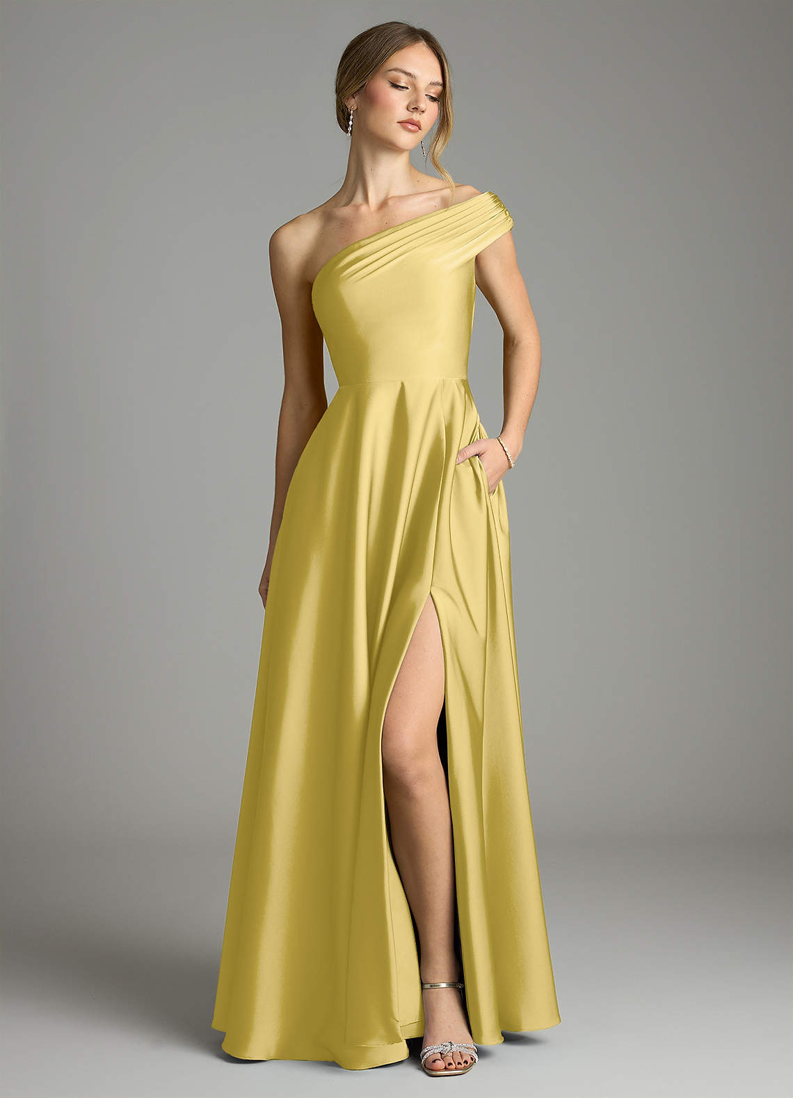 canary yellow formal dress Dress Clearance Canary Yellow Wedding Dress SAU LEE Helene Dress In Canary  Yellow REVOLVE