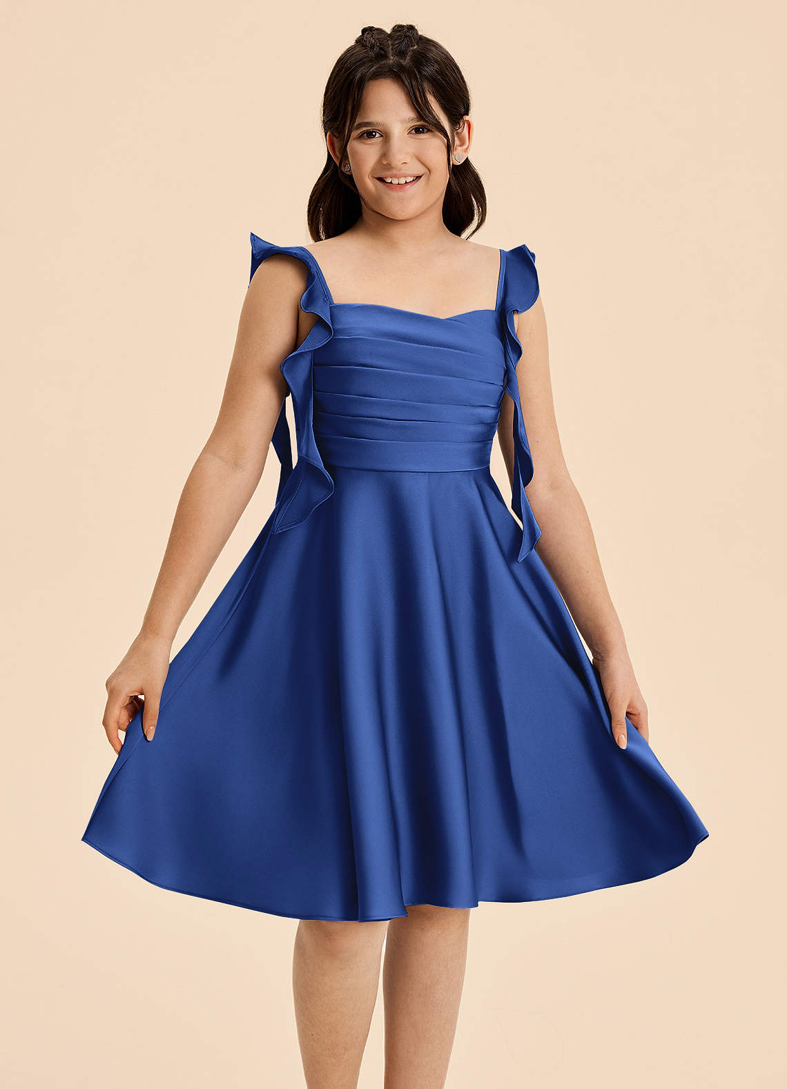 junior dresses royal blue Azazie Kira Bridesmaid Dress in 23 long