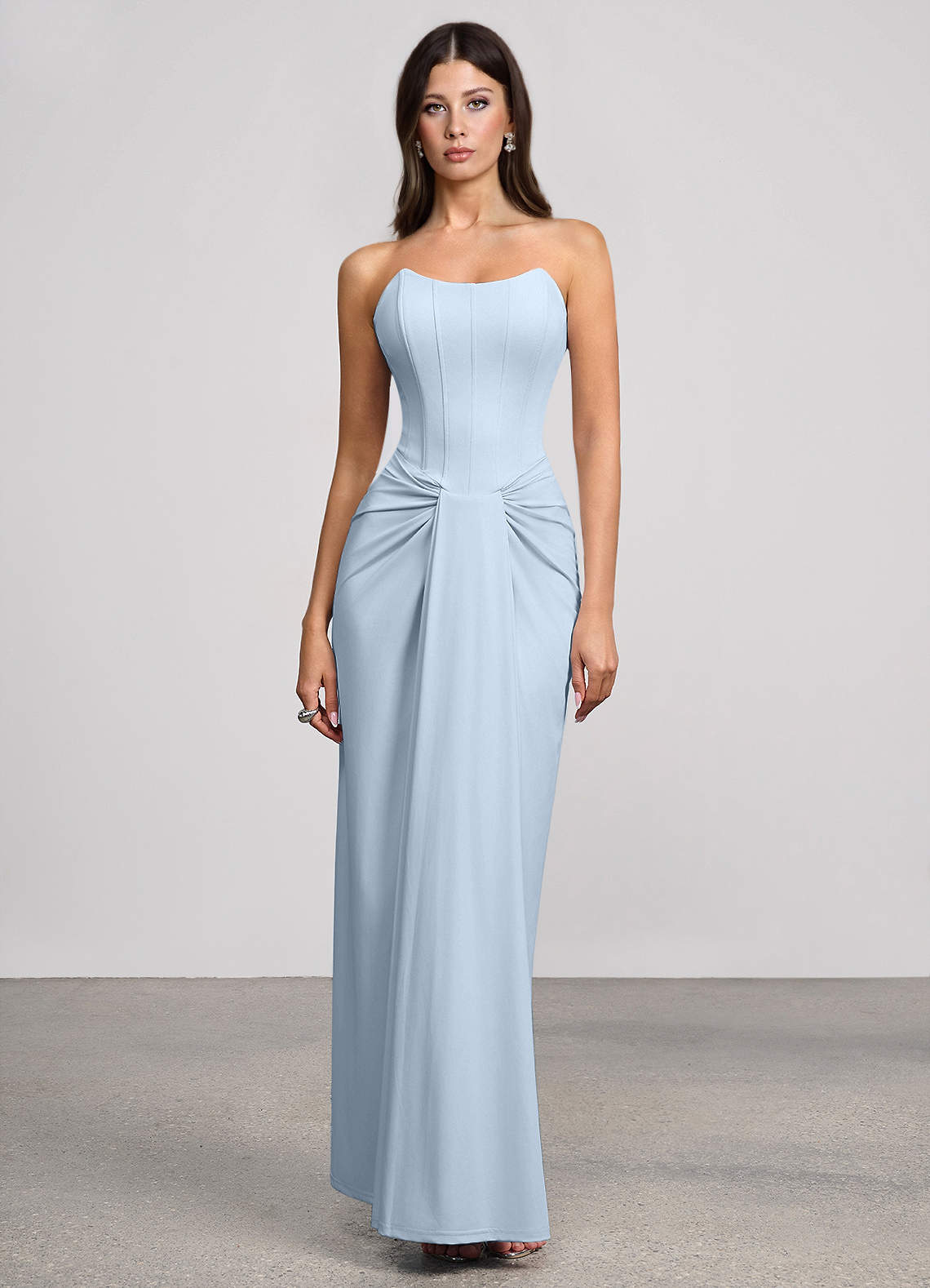 Virelle Sky Blue Maxi Dress | Azazie Virelle Sky Blue Maxi Dress | Azazie