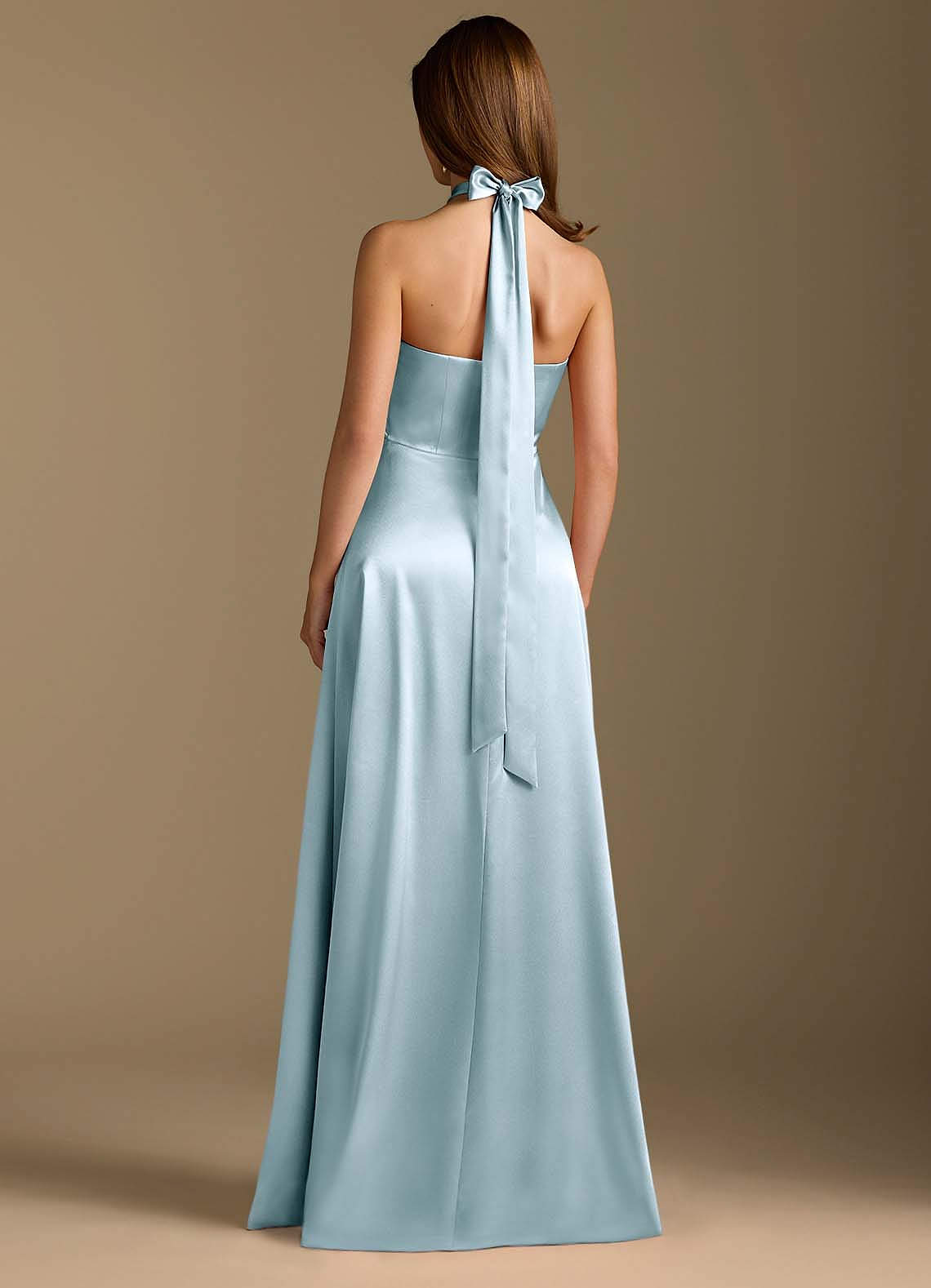 blue long casual dress Dark Sleeve Linen Maxi from NikkaPlace 908 line silhouette and side Size:3X Avocado Purple Sequin Cutout One