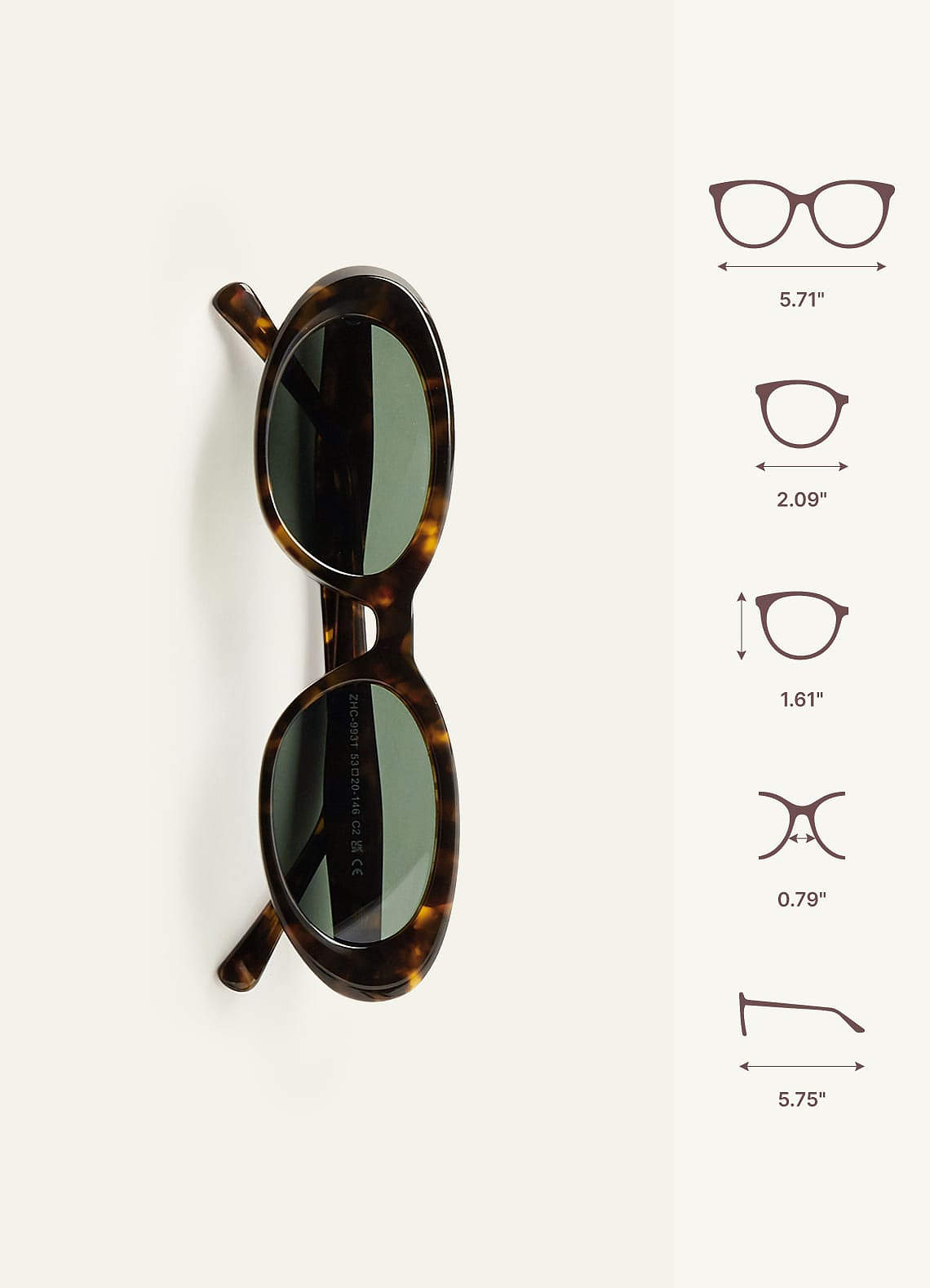 front 6 Pack Bridesmaid Picture-Perfect Sunglasses Set