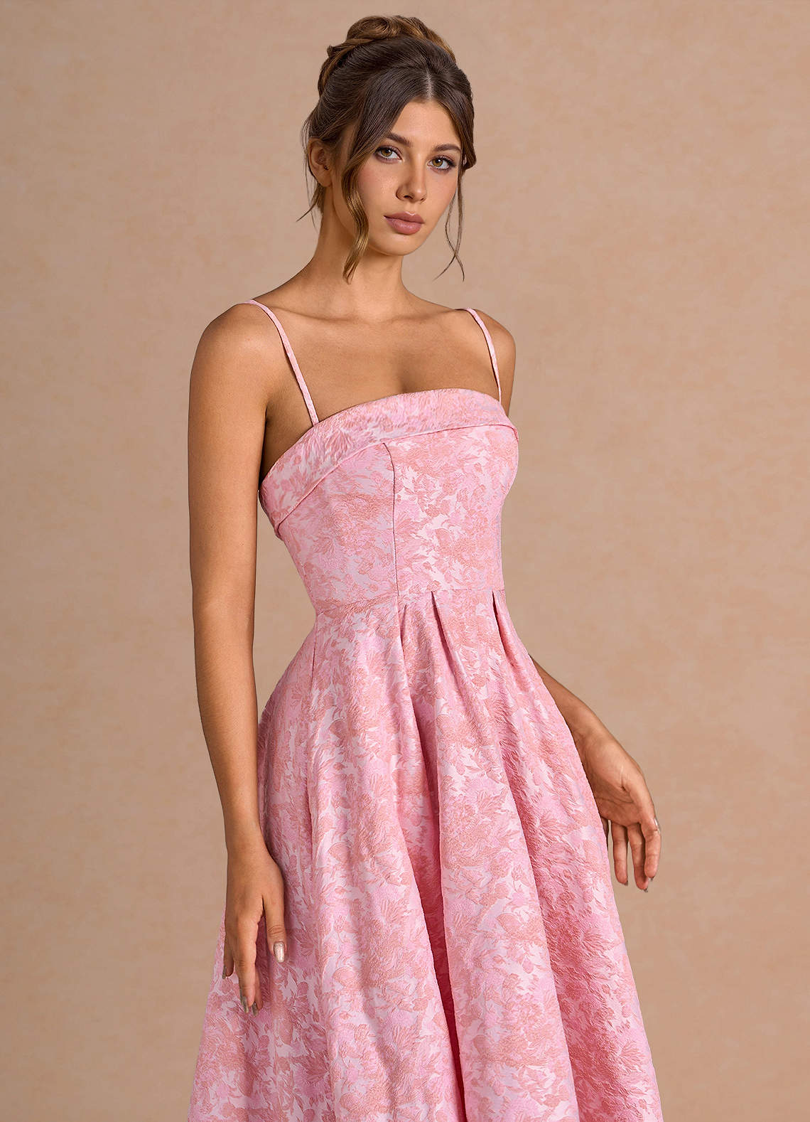 Emberlyn Pink Multi Maxi Dress image5