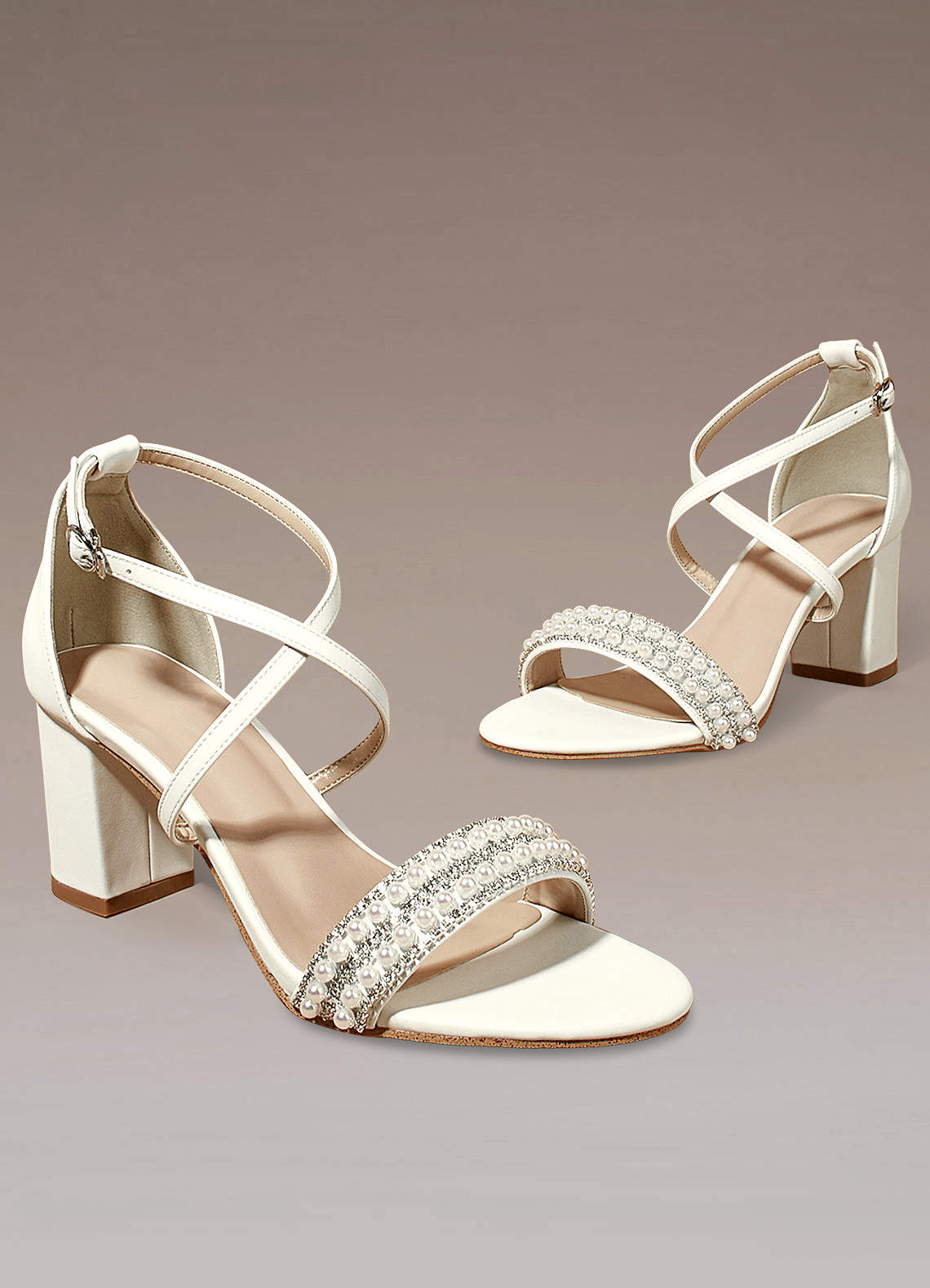 White cross hotsell strap sandals