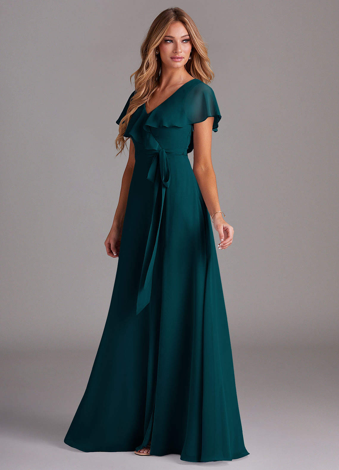 knee length dresses for ladies PRETTYGARDEN Womens Square Neck Maxi Dresses Cap Sleeve Eyelet Smocked main image 0