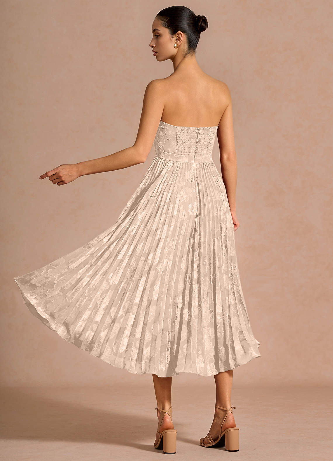 coral and cream dress MOLOKAI CROCHET DRESS