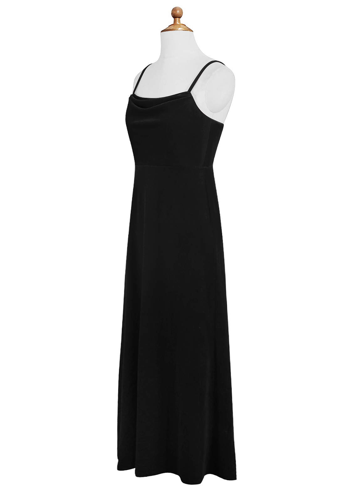 knee length dresses for ladies Online Junior Unique Long Prom Dress Light Blush Pink Chiffon Cheap Br   Wish Gown
