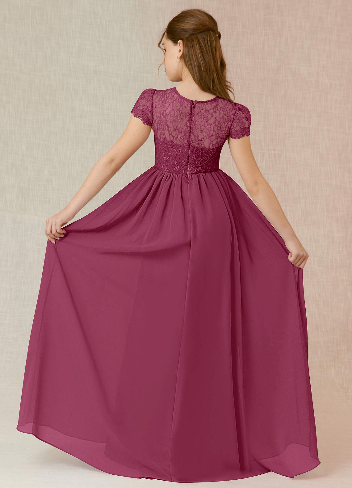 mulberry junior bridesmaid dresses Azazie Avelina Junior