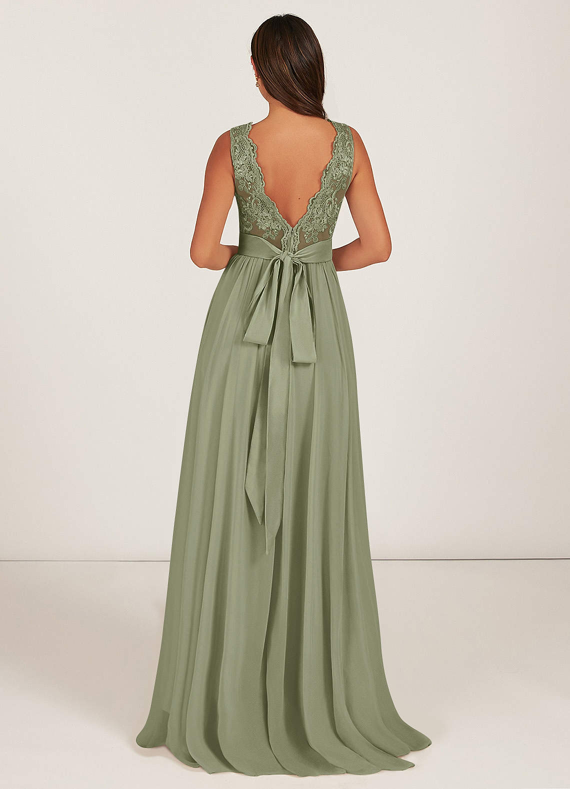 Azazie Gertrude Pistachio Bridesmaid Dresses Azazie