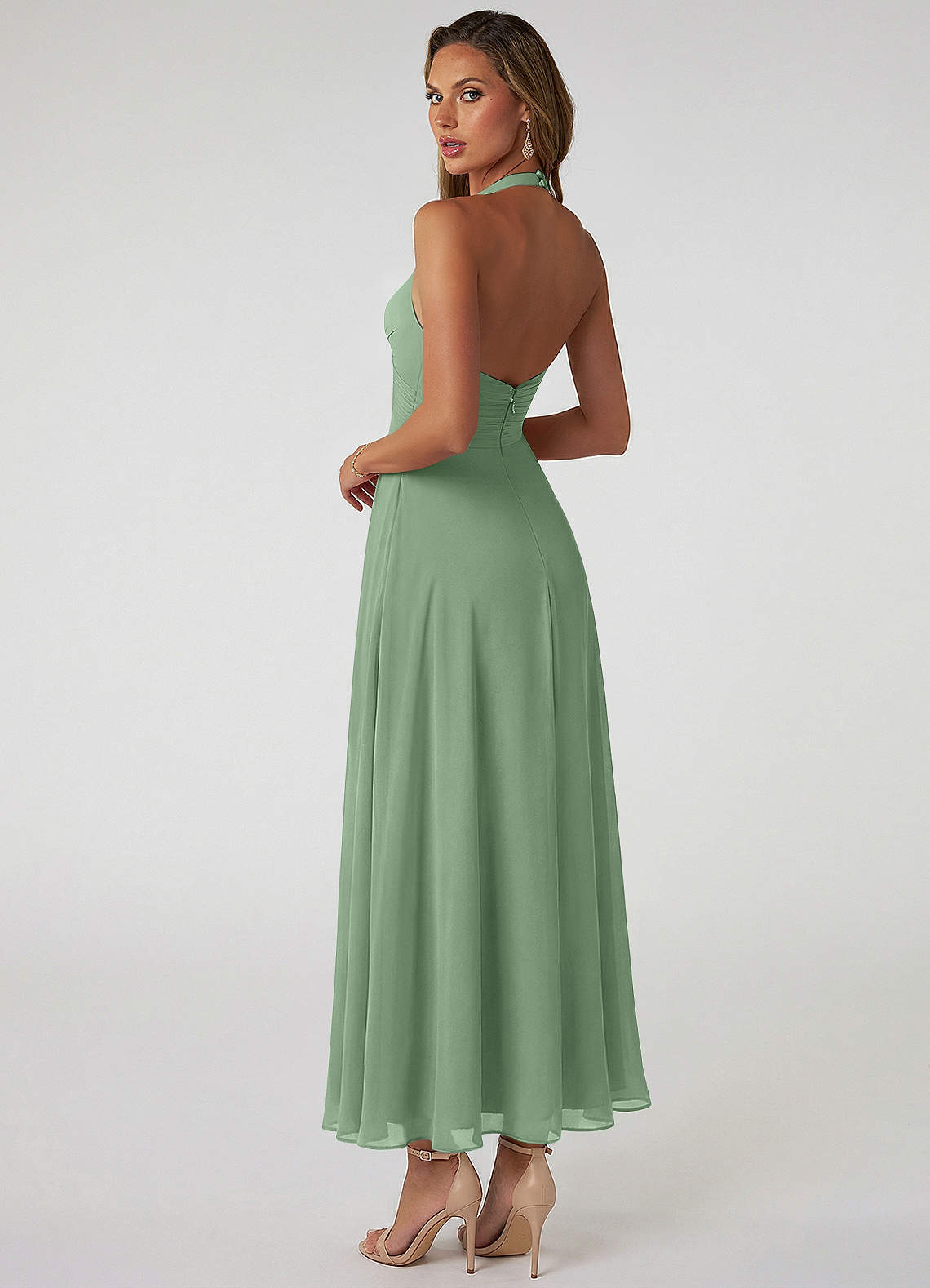 azazie matcha bridesmaid dresses Tessie Bridal party