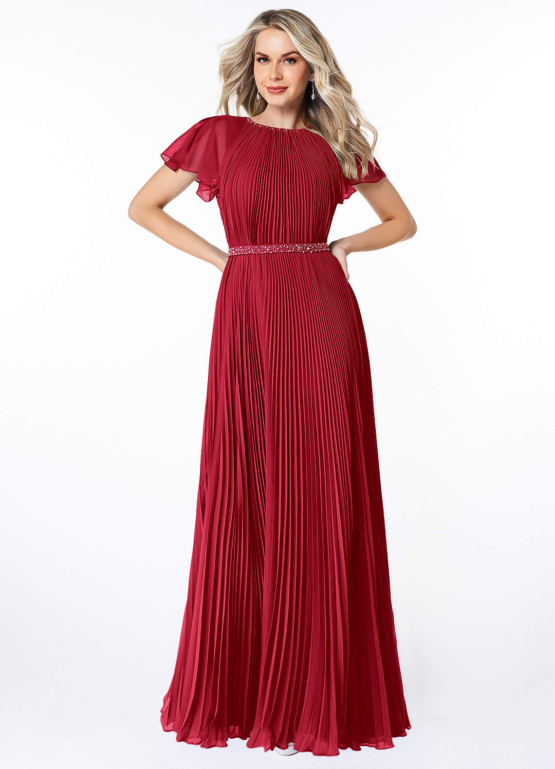 red bridesmaid dress for sale Rust Red Multiway Bridesmaid dress: Handmade, prom dress, evening gown