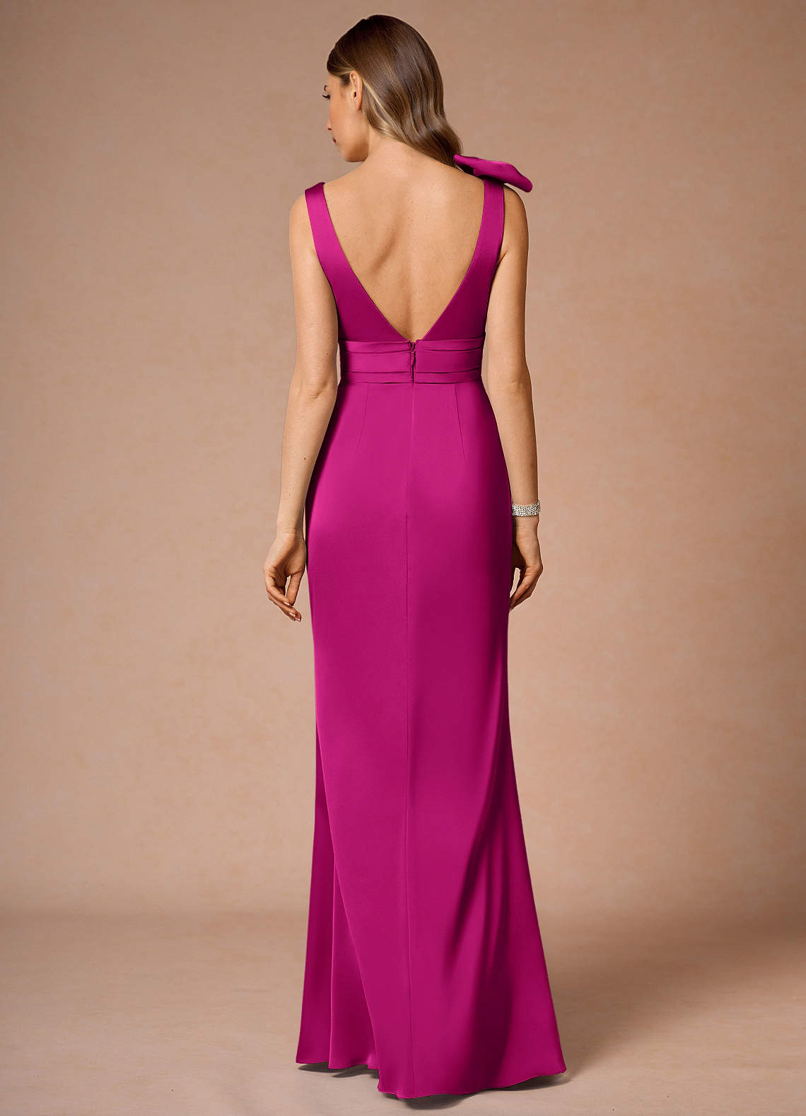 dkny pink dress DKNY Women's Dress, Power Pink, 0 at Amazon Women's Clothing store main image 1