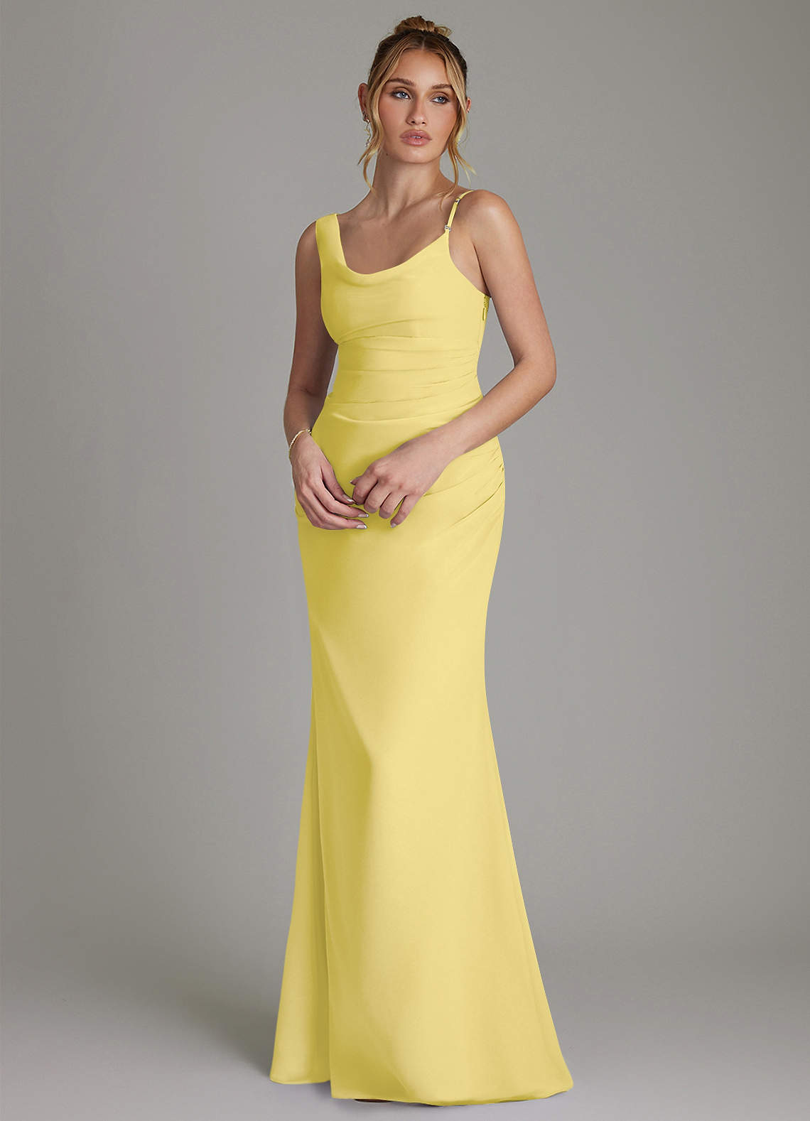 sachin and babi light blue dress Olive Pleated Chiffon Dress main image 1