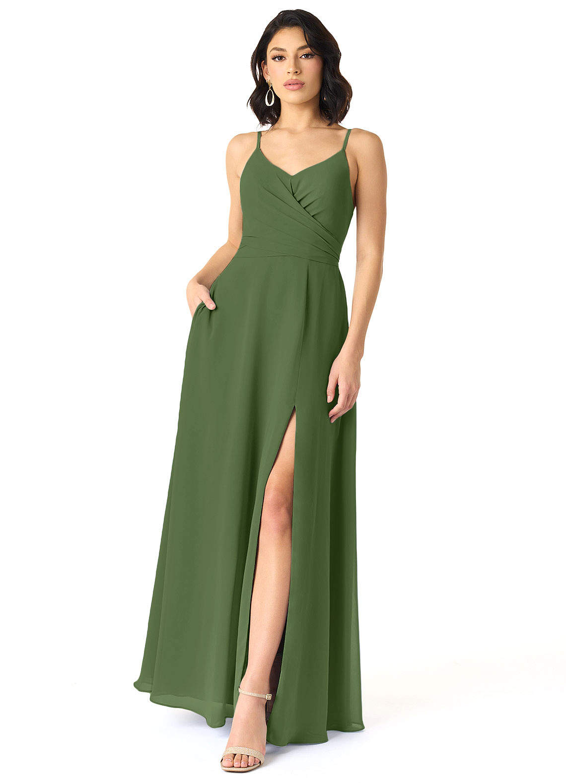 Olive Azazie Citrina Bridesmaid Dresses | Azazie