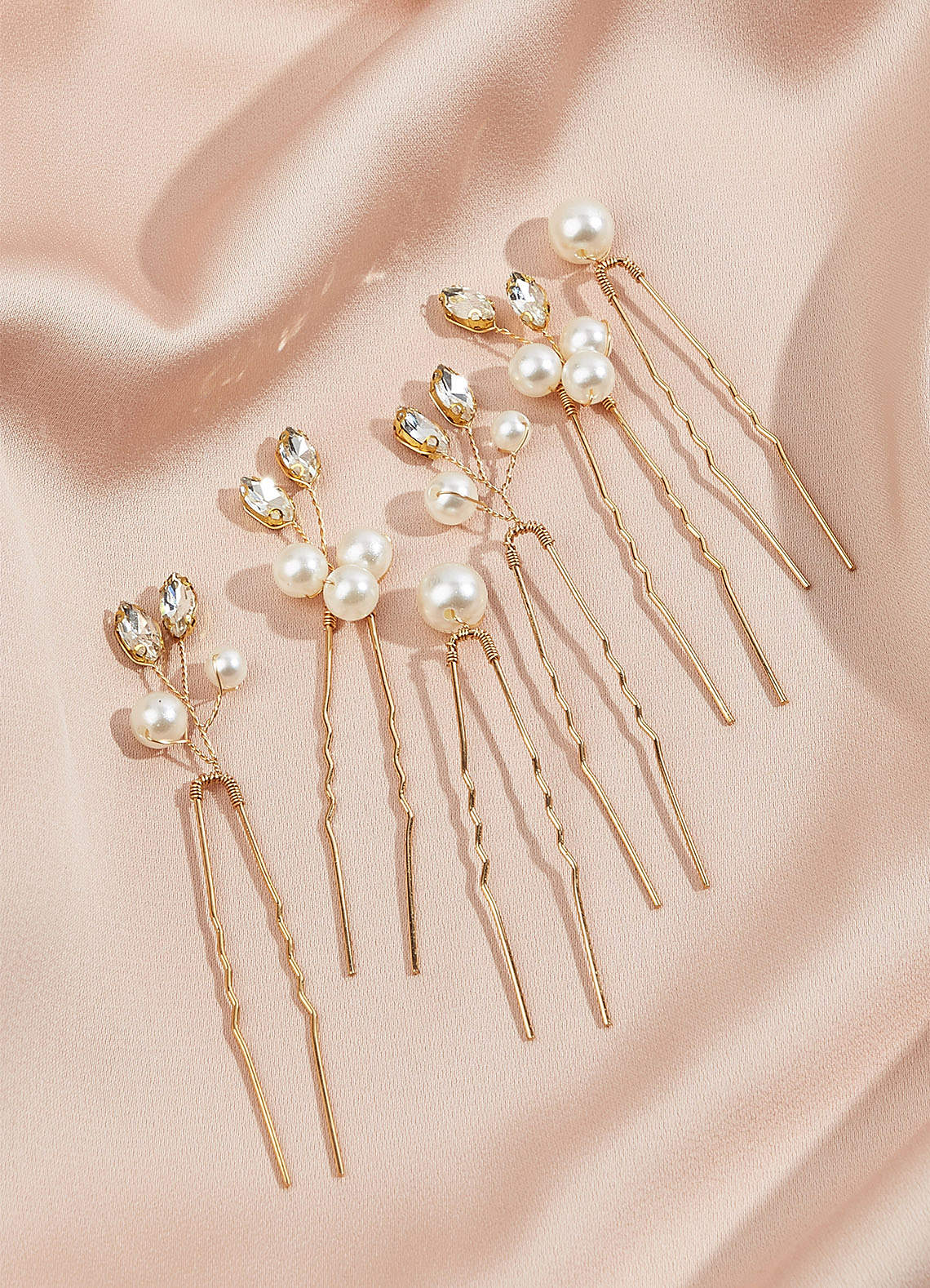 Embellished hair shop pins