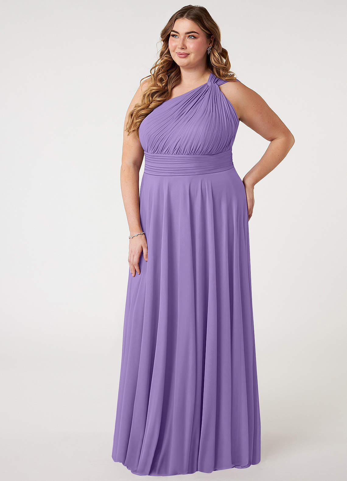 Azazie Charlize Tahiti Mesh Bridesmaid Dresses | Azazie