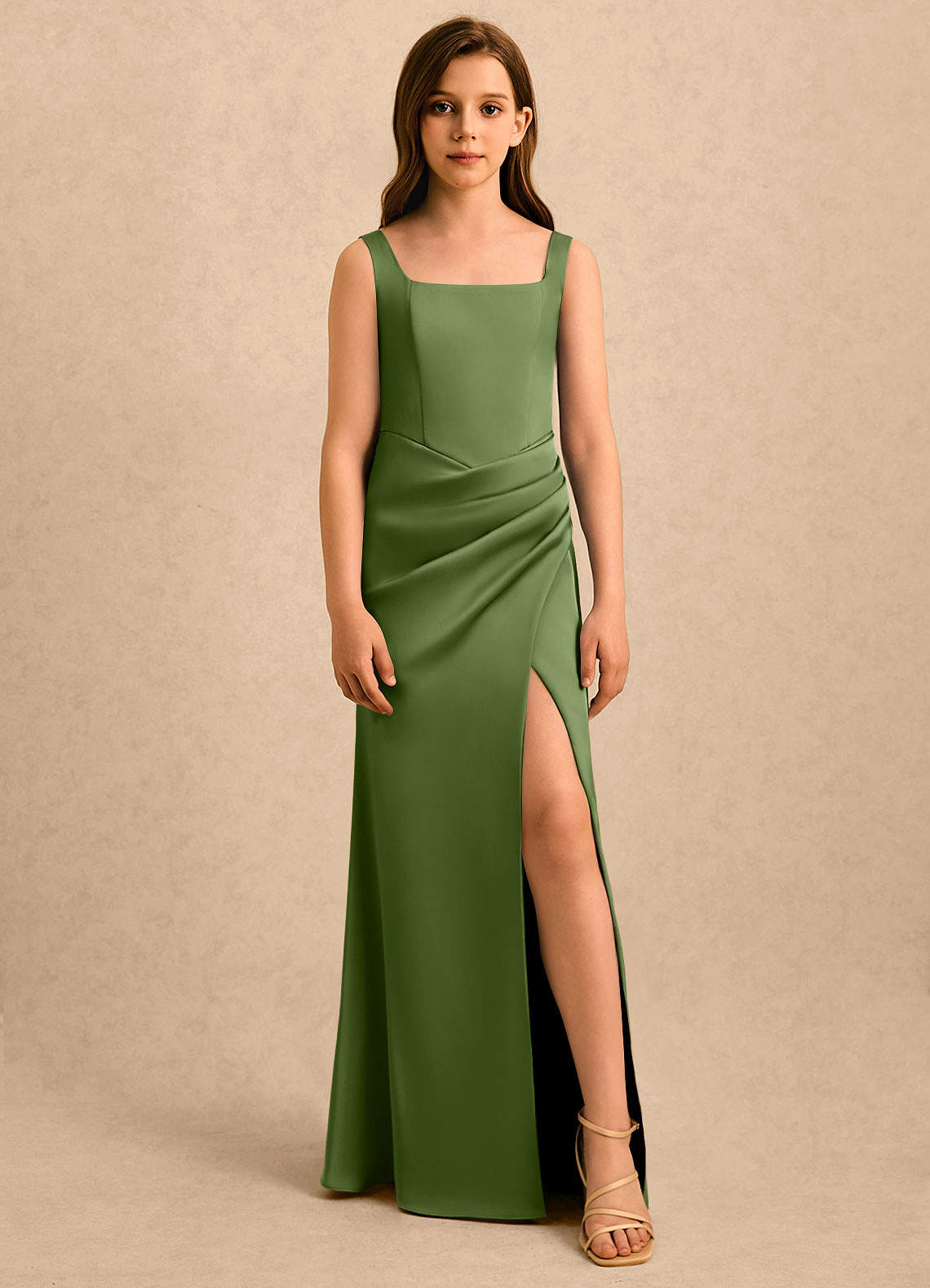 noah green dresses Azazie Noah Girls Formal