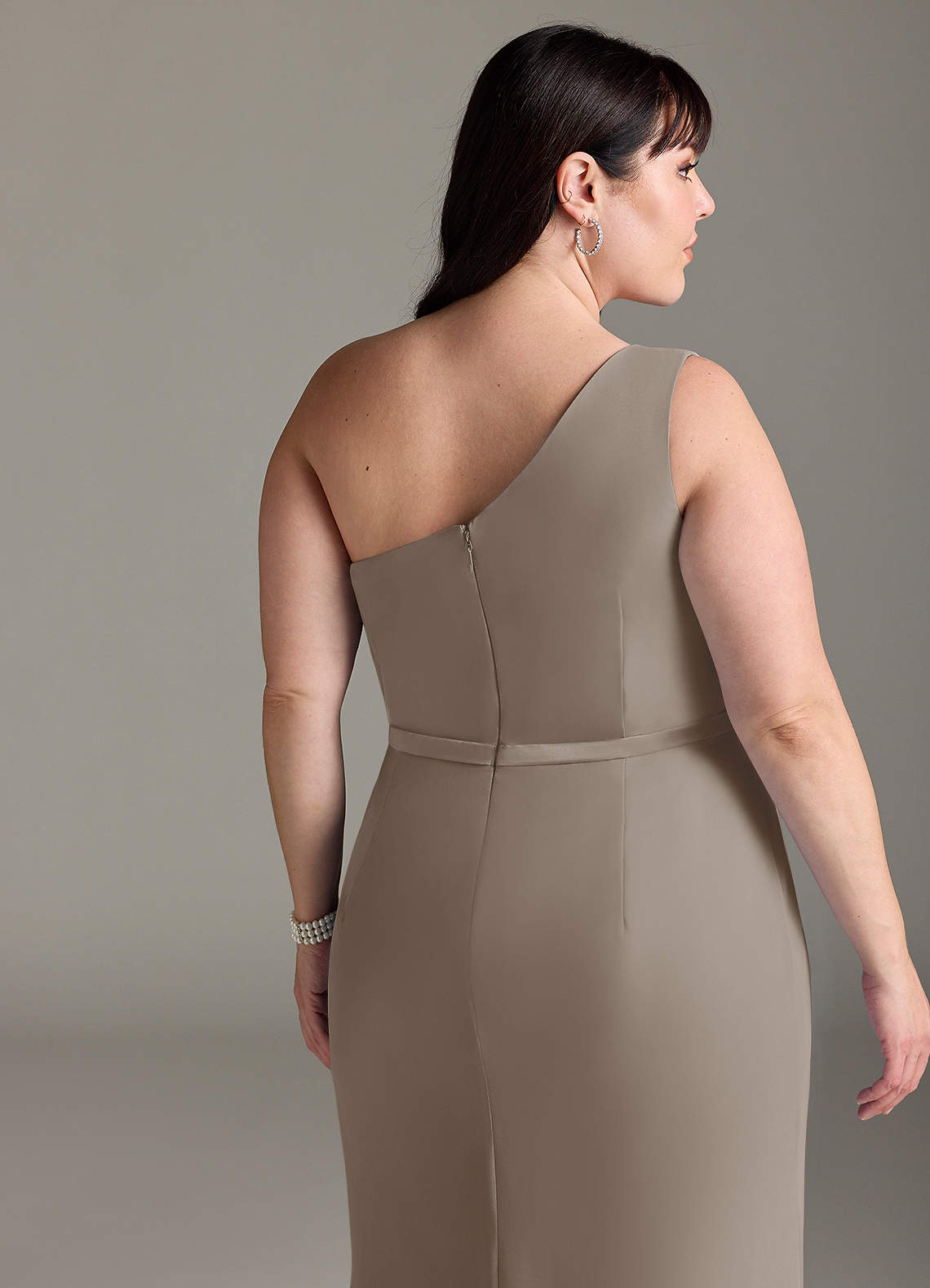 Azazie Liza Taupe Bridesmaid Dresses | Azazie