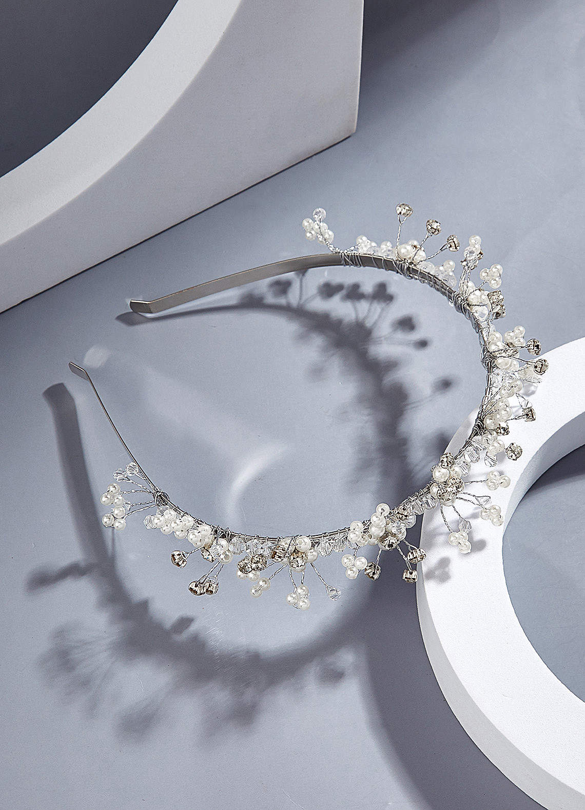front Juno Flower Girl Headband