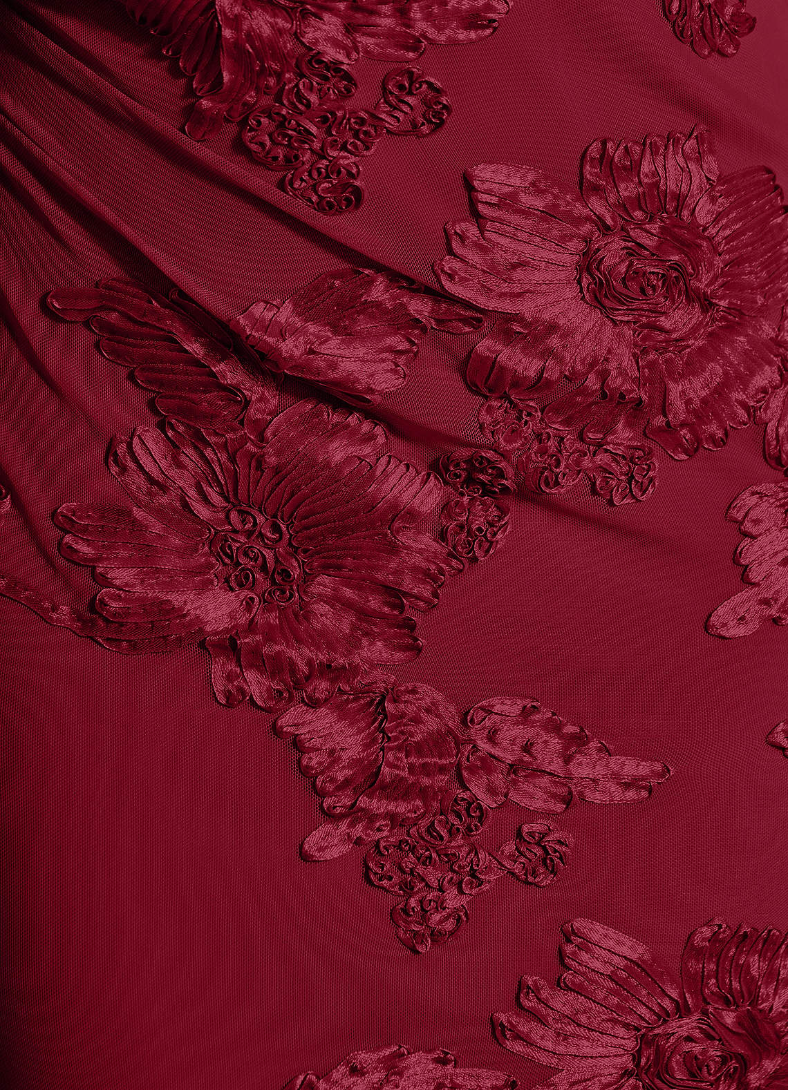 Melian Burgundy Maxi Dress image6