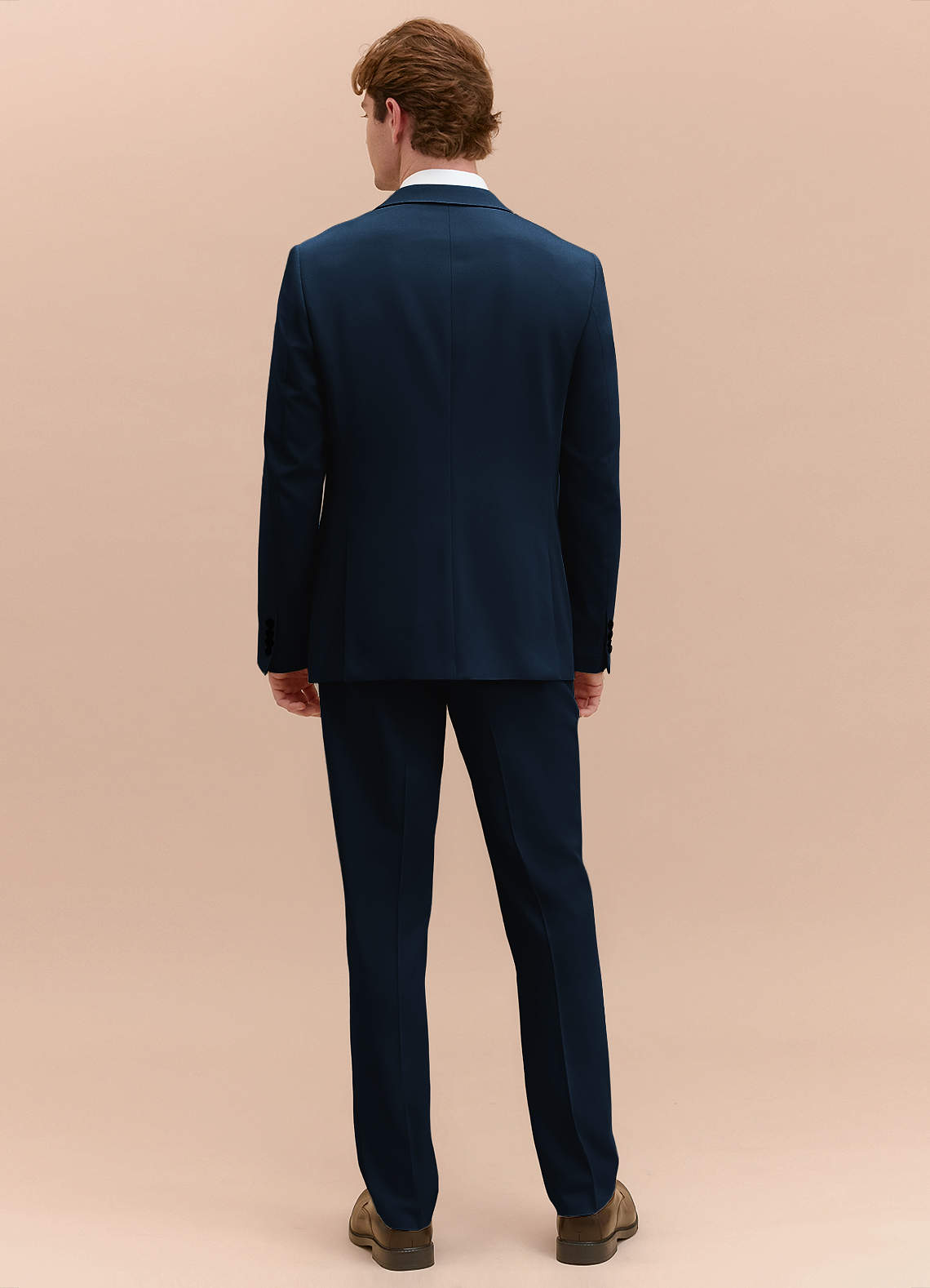front William Navy Blue Comfort Blend Suit