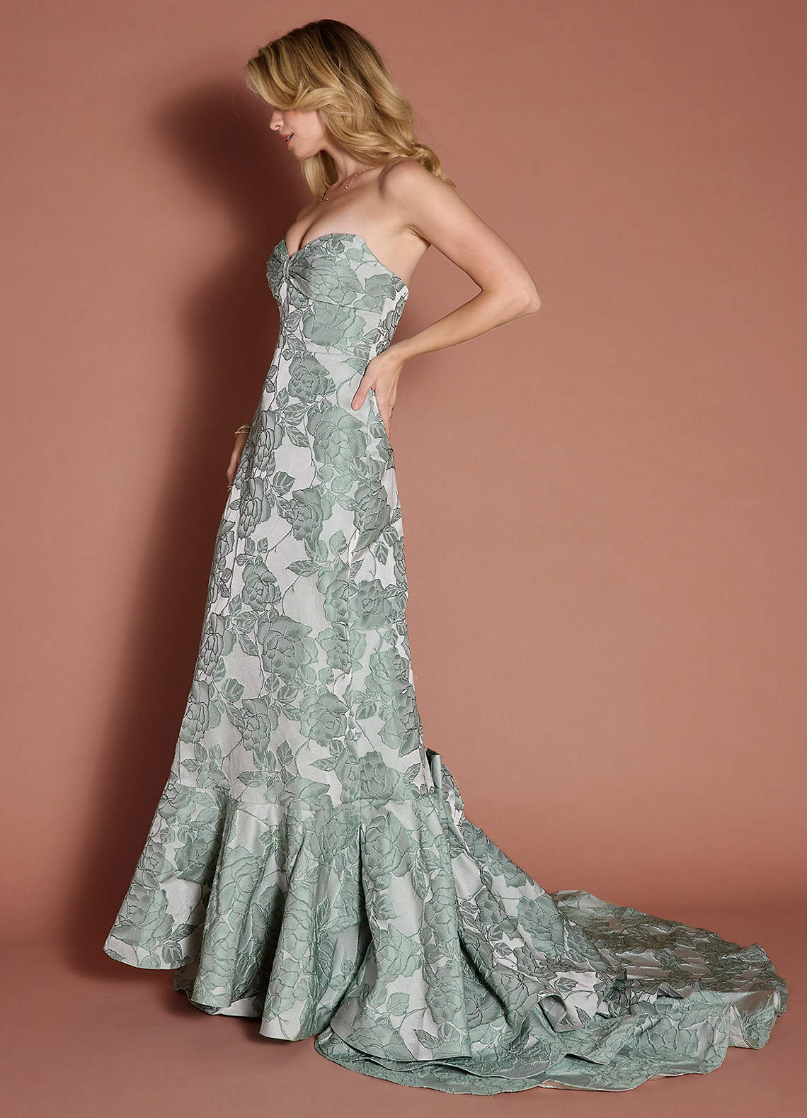 Tie Navy Blue And Mint Green Dress Mint Tulle A Line Strapless