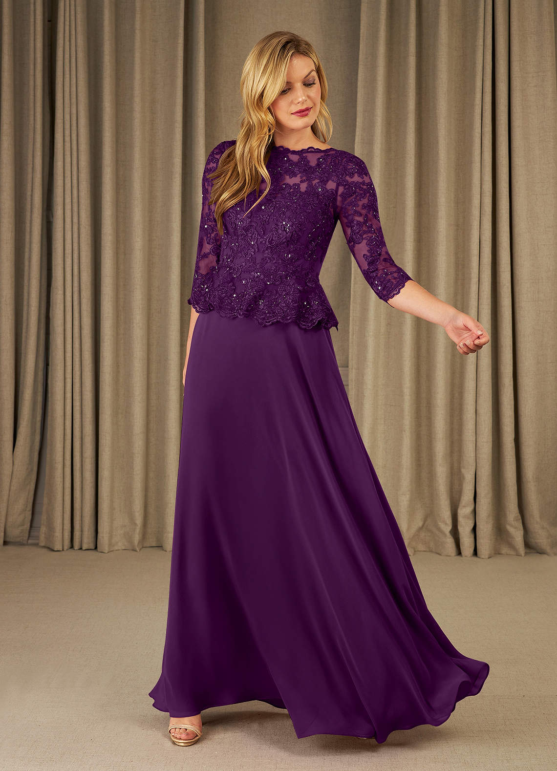 Grape mother of outlet the bride dresses