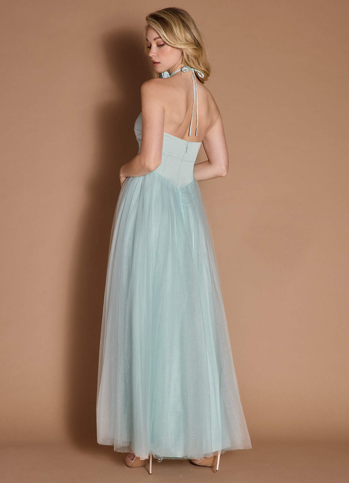 Katarina Olive Maxi Dress Ready to Ship | Azazie
