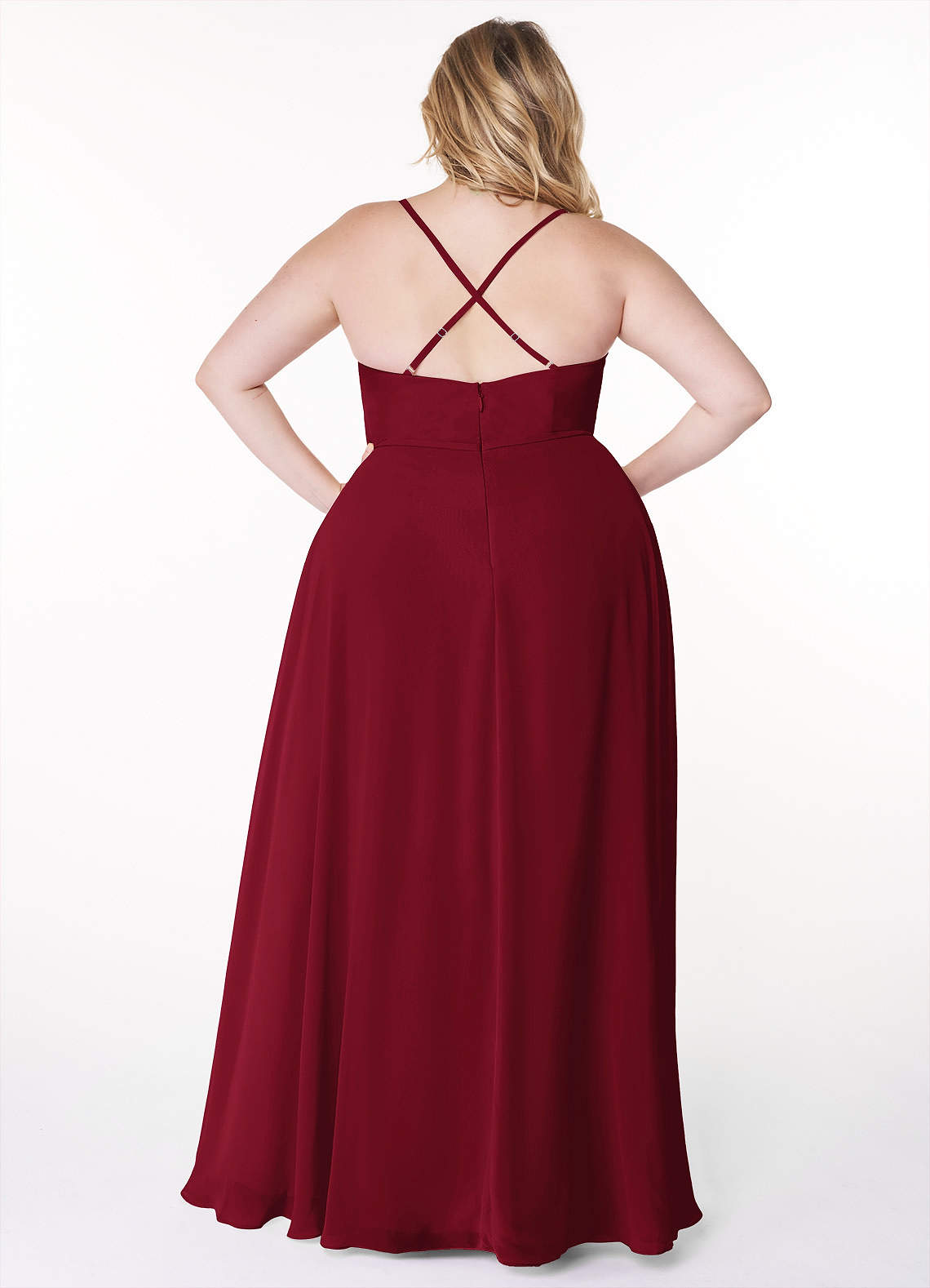princess polly baby blue dress Elena Low Plunge Maxi Dress - Plum