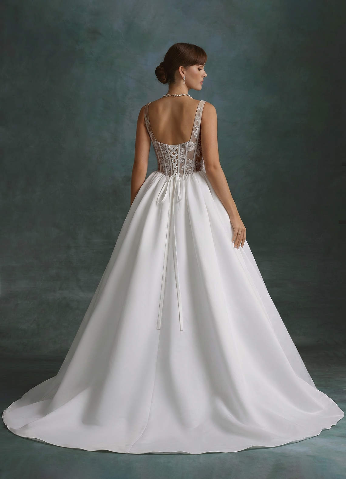 belle inspired bridesmaid dress Azazie Diamond White Caramel Ball-Gown Satin Size:1-2 year SIR Sandrine Tailored Mini CollectionRule: Include Quinceanera Size XS through XLarge