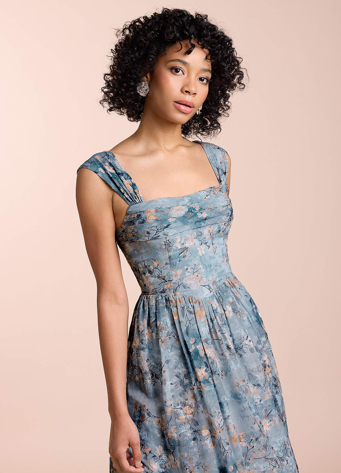Aleah Powder Blue Maxi mekko image5