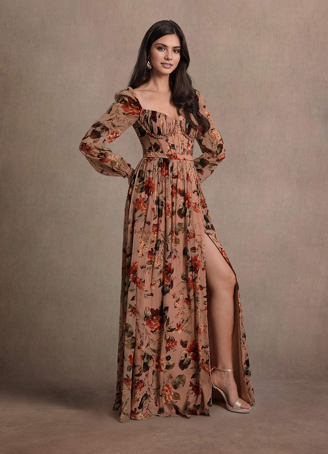 Karla Mauve Multi Maxi Dress image4