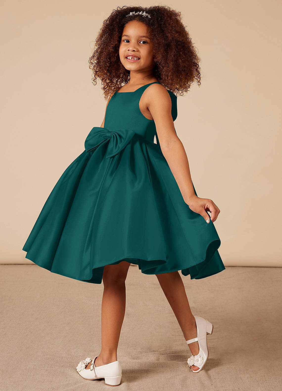 Peacock Flower Girl Dresses