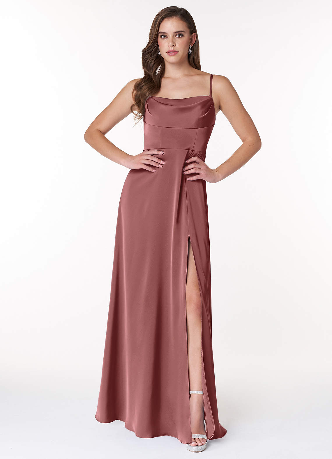 azazie clove stretch satin dress Azazie | Dresses | Azazie Clove Stretch Satin Dress In English Rose
