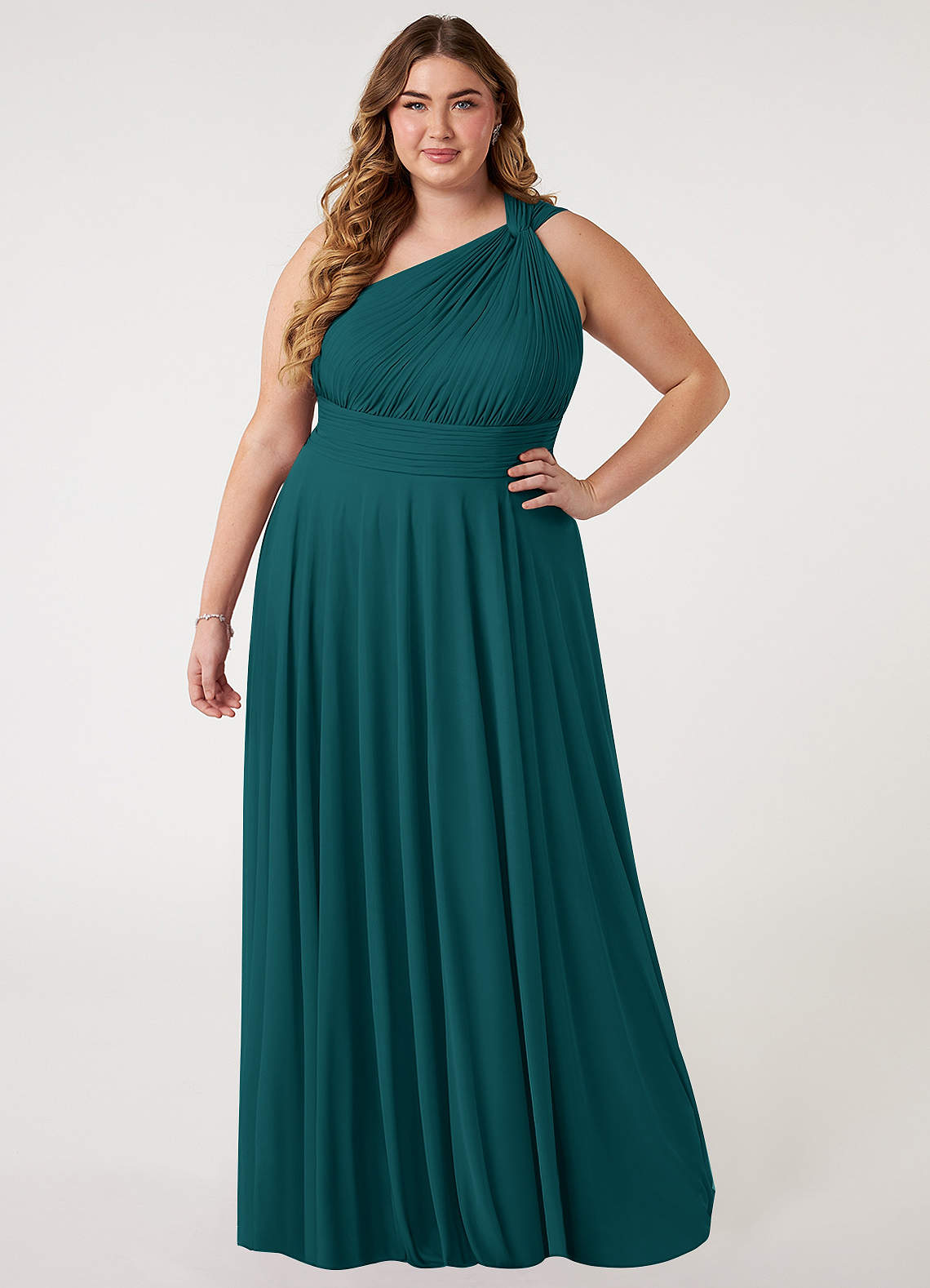Azazie Charlize Peacock Bridesmaid Dresses | Azazie