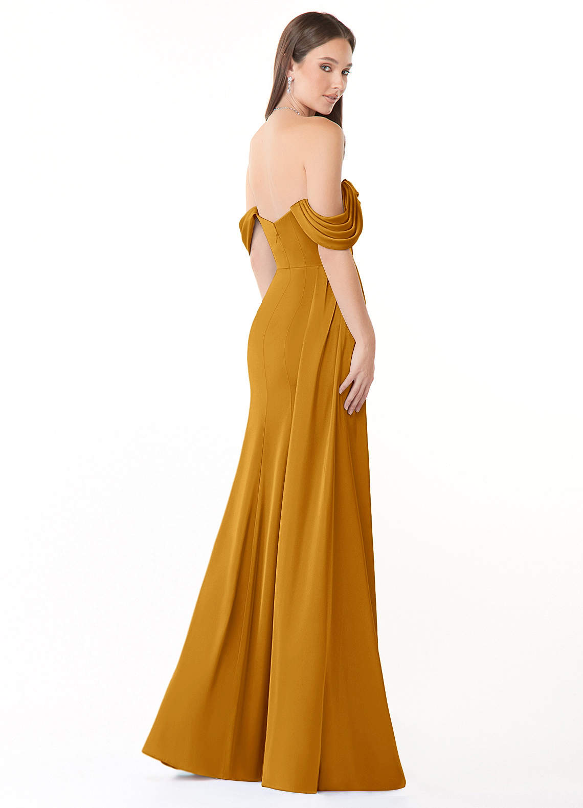 denim and rhinestone dress & Pearl Sleevless 50% PL Winter ZAPAKASA Women Champagne Satin Waist:32W