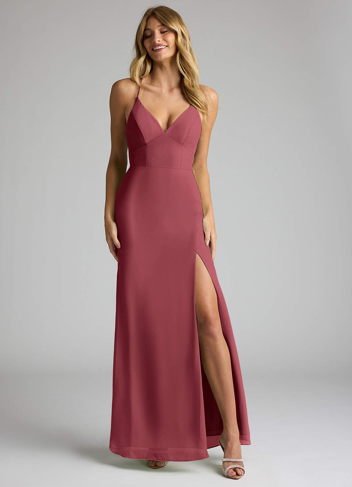 white christmas dresses Cerin | Merlot main image 1