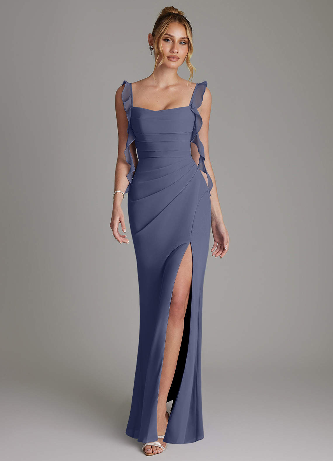 azazie stormy blue dress Jessamine A classic to add