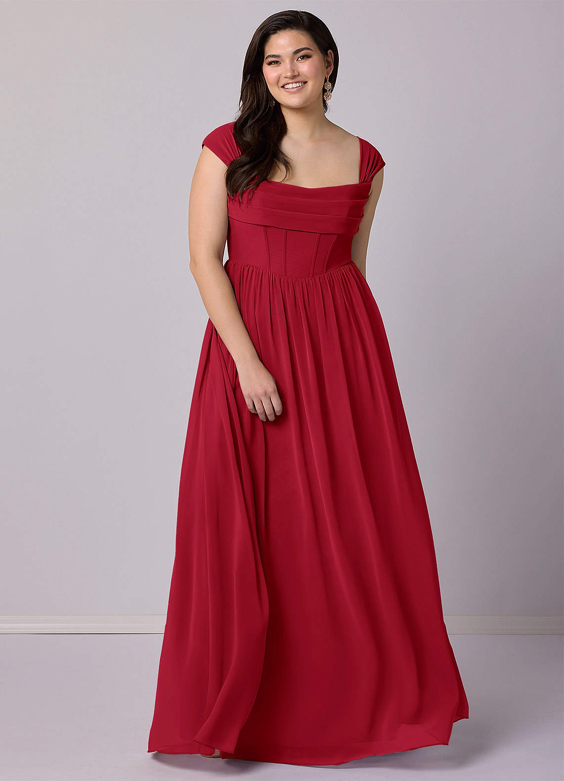 Barbie™ ❤ AZAZIE 1036 Scarlet Bridesmaid Dresses | Azazie