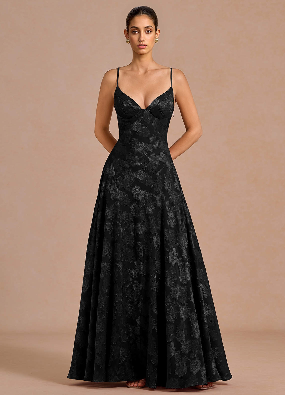 Liberty Black Maxi Dress