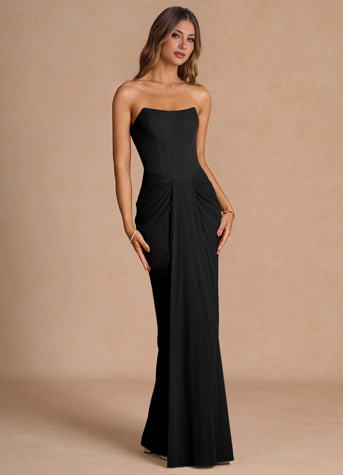 Anais Black Maxi Dress image2