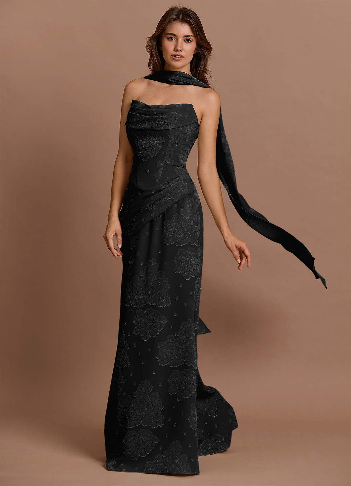 Maxi jurk Umbra  Zwart image1