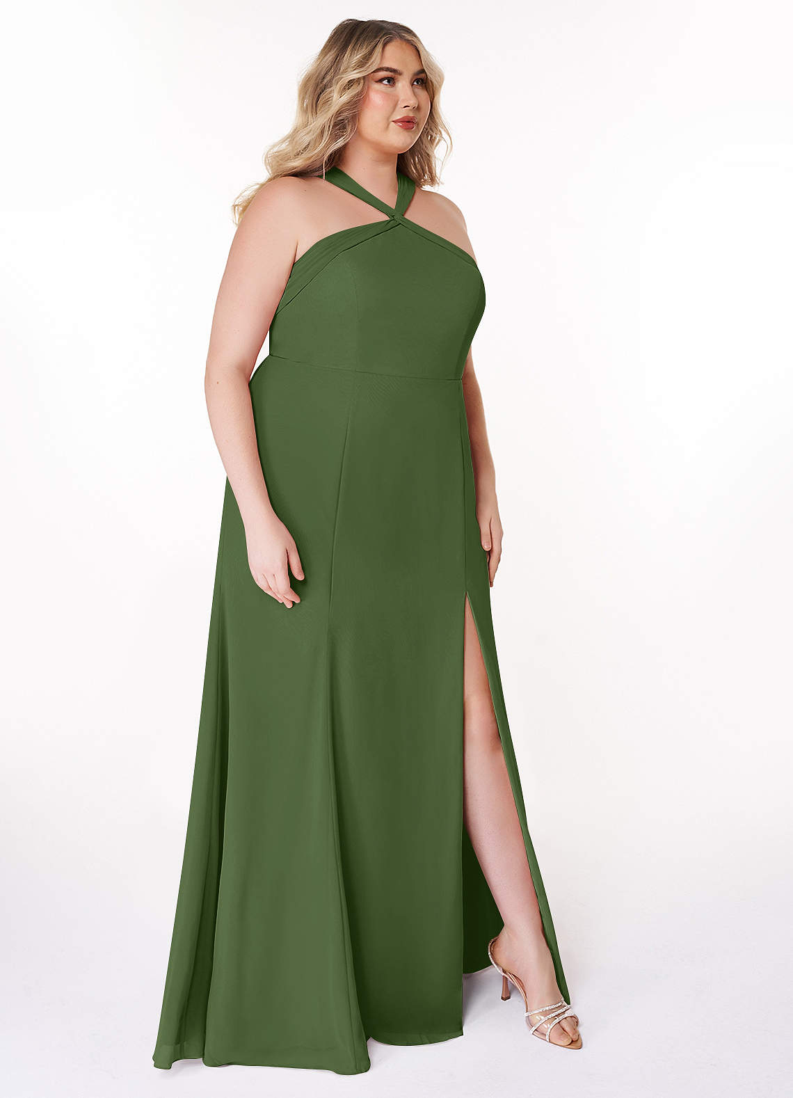 Azazie Rue Olive Chiffon Bridesmaid Dresses | Azazie Azazie Rue Olive Chiffon Bridesmaid Dresses | Azazie